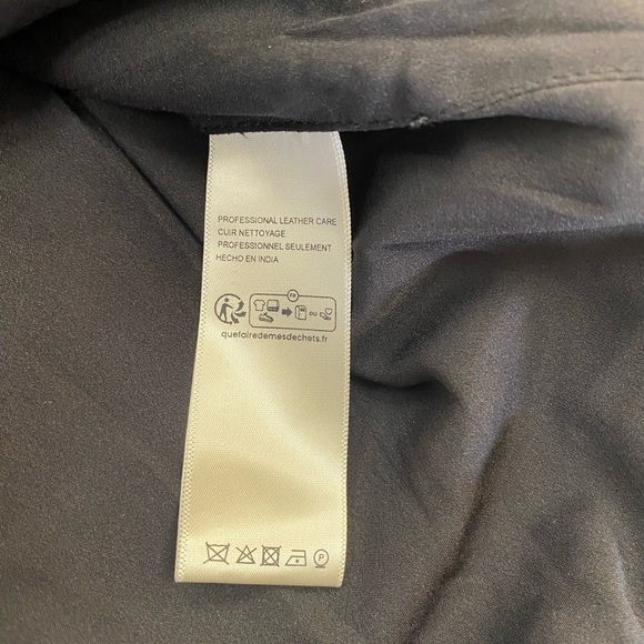 NWT Free People Rebel Rose Moto Jacket in Black Size Medium - Picture 12 of 14